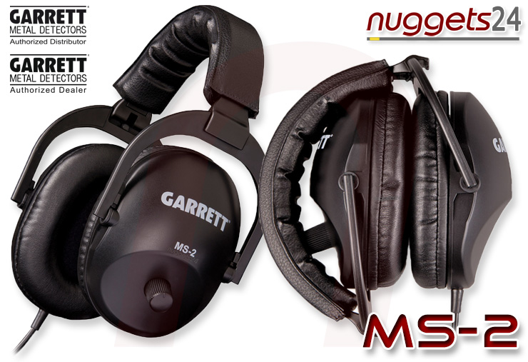 Garrett MS-2 Headphone Kopfhörer Metalldetektor Online Shop www.nuggets24.de