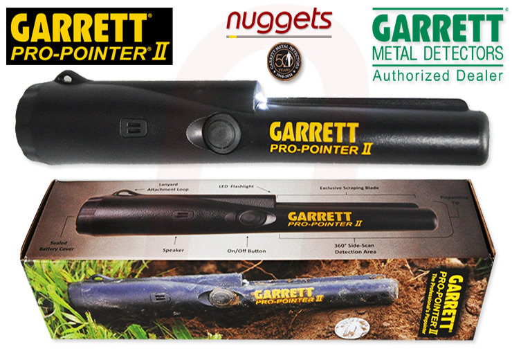 GARRETT ProPointer 2 Pro-Pointer II + Camo Pouch Pin Pointer www.nuggets.at Metalldetektor OnlineShop Metal Detector
