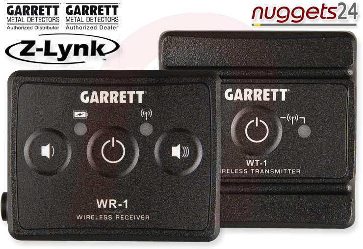 Z-LYNK Garrrett wireless headphone Metal Detector Funk Metalldetektor nuggets24