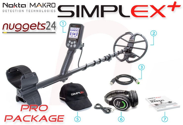 Simplex Nokta Makro Metalldetektor Metal Detector nuggets24com Metalldetektor Shop