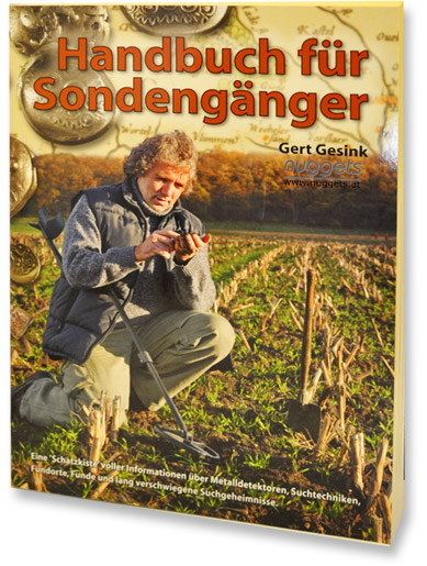 Handbuch für Sondengänger bei www.nuggets24.de OnlineShop Metal Detector Metalldetektor Book Books