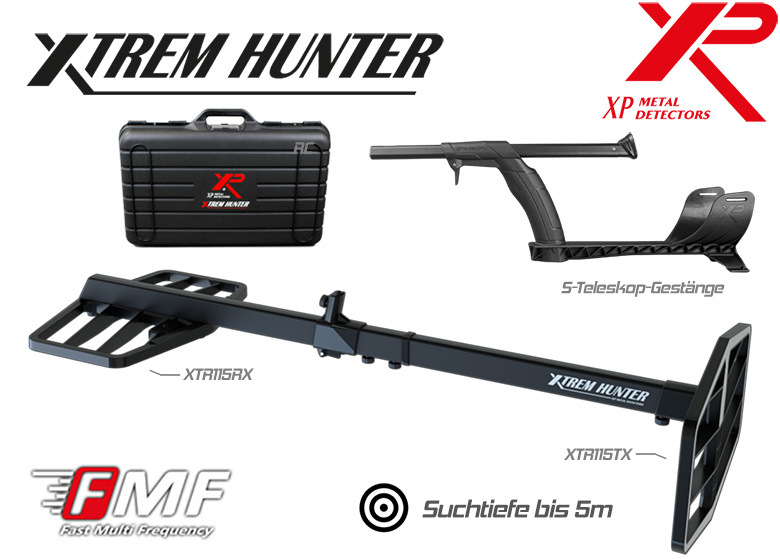 XP Deus 2 XTREM Hunter Tiefensuchspule nuggets24