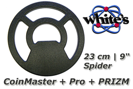 WHITEs Coinmaster TreasurMaster MX5 SpulenSchutz 23cm 9" Spider
