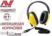 Minelab Unterwasser Kopfhörer UW Headphone EQUINOX...