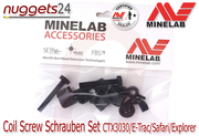 MINELAB Schrauben Set CTX Safari Excalibur E-TRAC