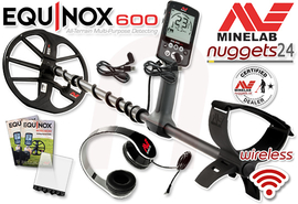 Minelab EQUINOX 600 Metalldetektor Metallsonde Metaldetector