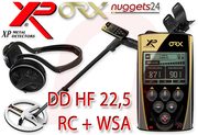 XP ORX 22,5 DD HF RC WSA Metalldetektor Premium Set