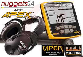 GARRETT APEX + MS3 FUNK Kopfhörer SET nuggets24 Premium Edition Metalldetektor