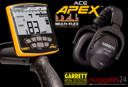 GARRETT APEX Metalldetektor + MS3 FUNK Kopfhörer +...