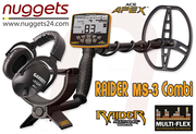 GARRETT APEX RAIDER + MS-3 FunkKopfhörer nuggets24...